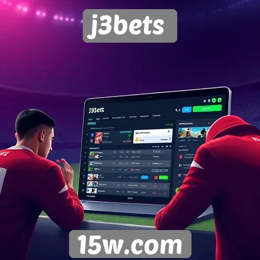 Experiência do usuário na plataforma j3bets