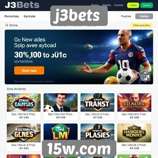 Novidades nas promoções do site j3bets